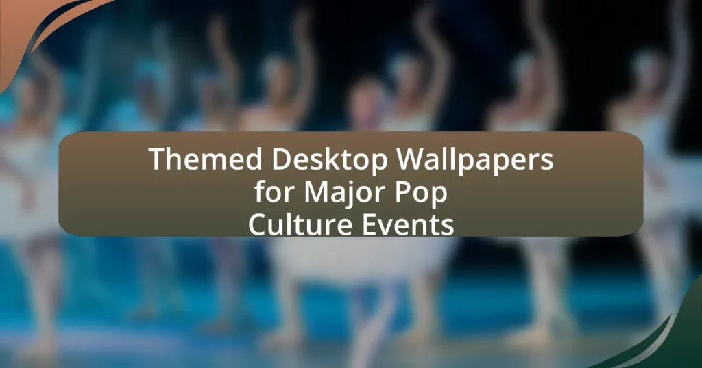 Themed Desktop Wallpapers for Major Pop Culture Events