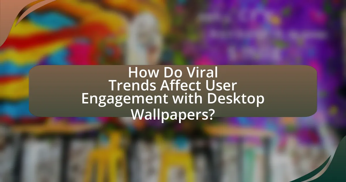 How Do Viral Trends Affect User Engagement with Desktop Wallpapers?