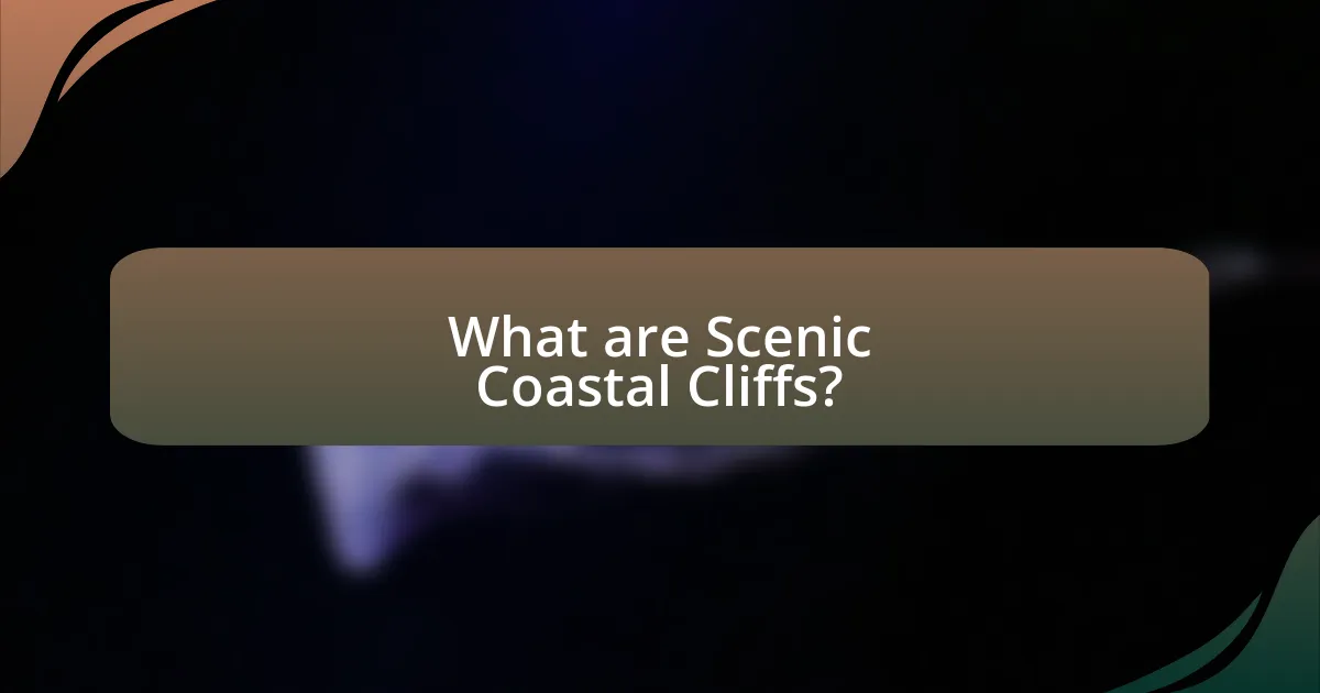 What are Scenic Coastal Cliffs?